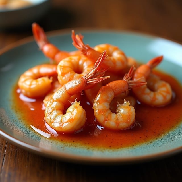 A-31 Fried Shrimp with Butter (12 Pieces).