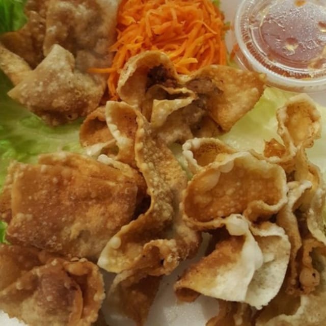 A-9 Fried Shrimp Wontons (8 Pieces).