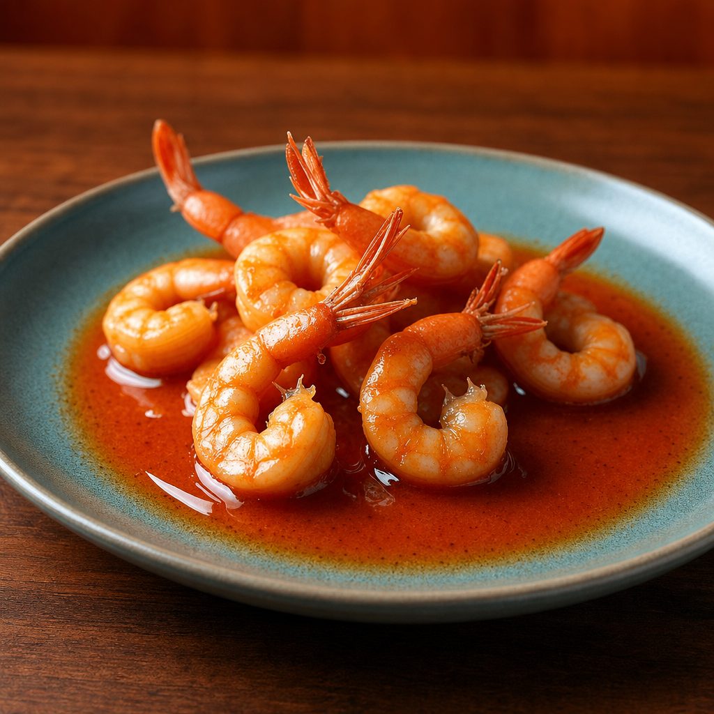 A-31 Fried Shrimp with Butter (12 Pieces).