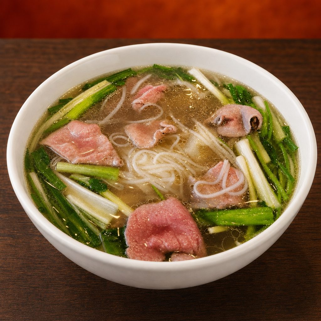P2- Rare Beef - Pho Tai.