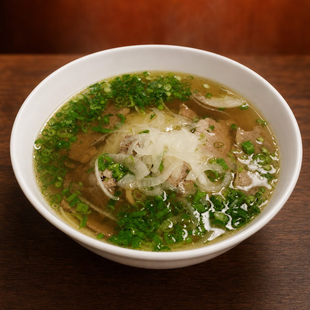 P8- Rare Beef, Flank & Brisket - Pho Tai Nam Chin.