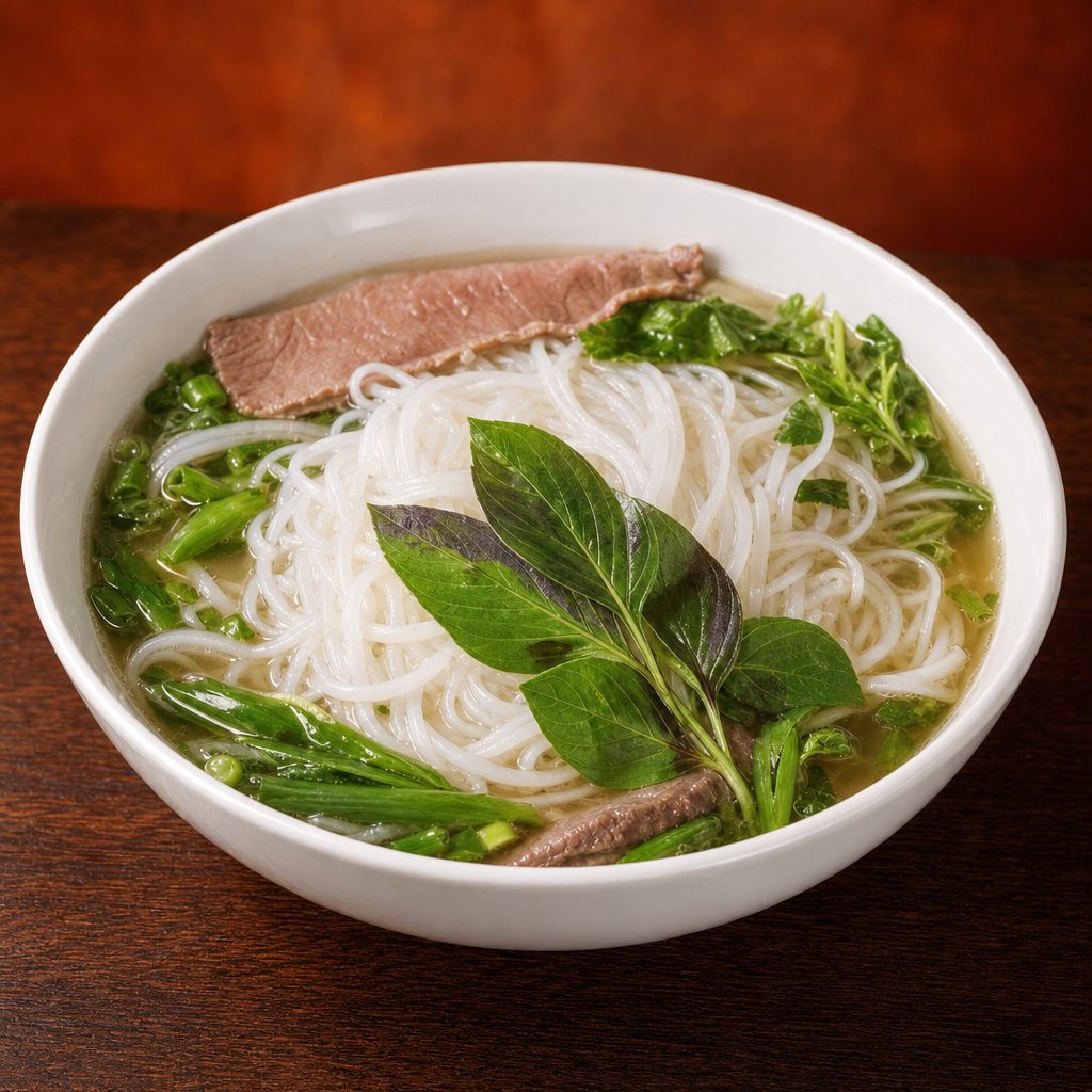 Rare Beef & Brisket - Pho Tai Chin.