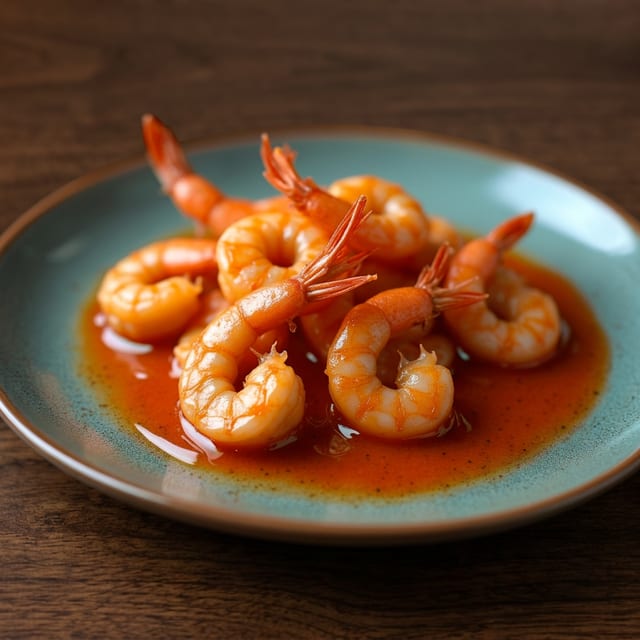 A-31 Fried Shrimp with Butter (12 Pieces).