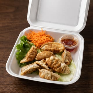 A-8 Fried Pork Dumplings (8 Pieces)