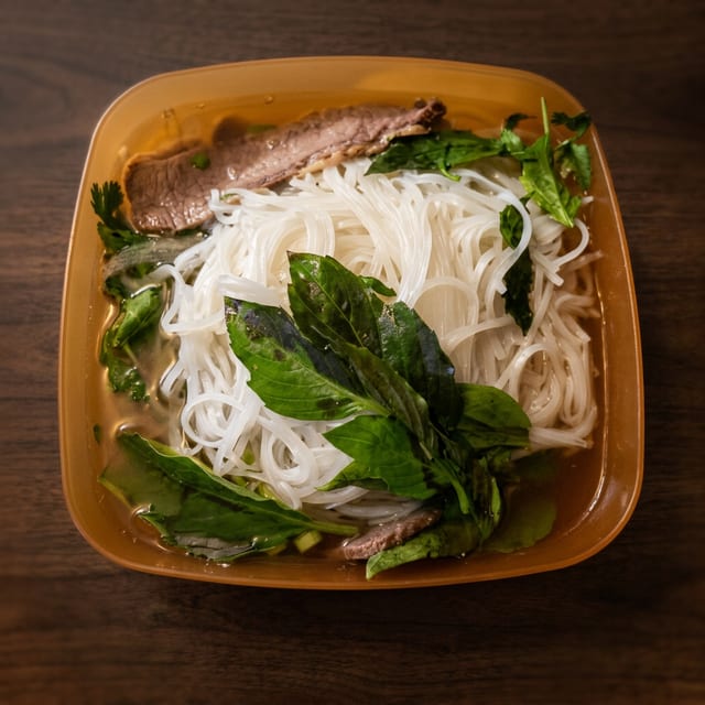 Rare Beef & Brisket - Pho Tai Chin.